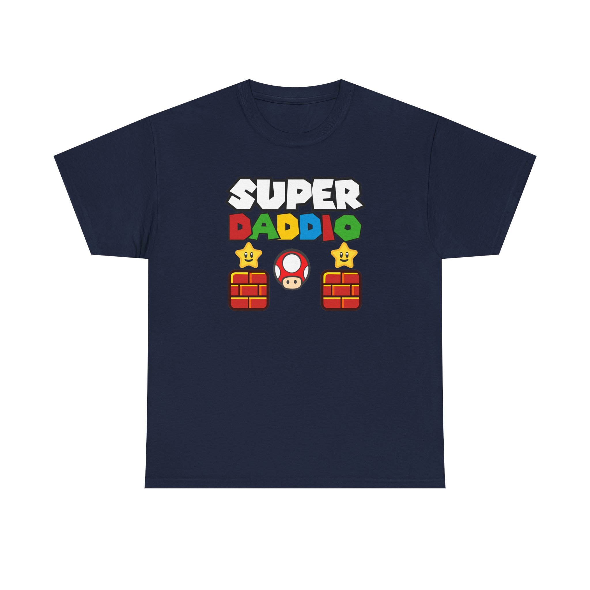 Super Daddio T-shirt Father’s Day Super Mario Dad Birthday T-shirt