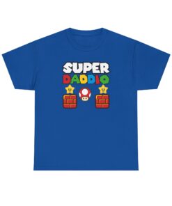 Super Daddio T-shirt Father’s Day Super Mario Dad Birthday T-shirt