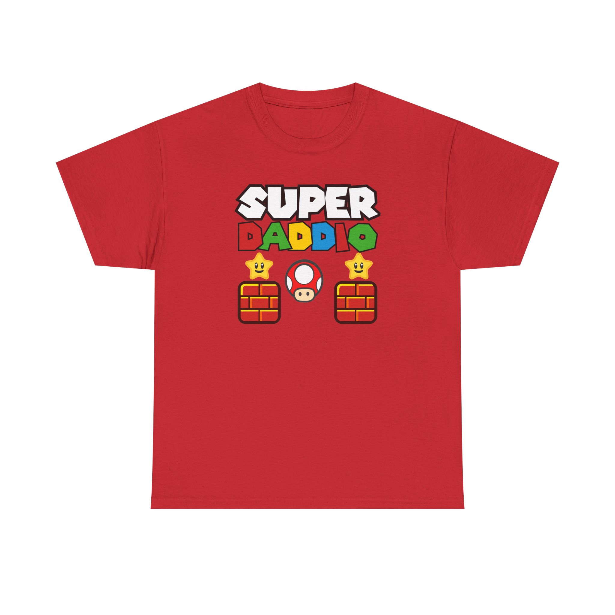 Super Daddio T-shirt Father’s Day Super Mario Dad Birthday T-shirt
