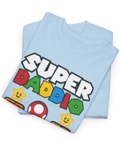 Super Daddio T-shirt Father’s Day Super Mario Dad Birthday T-shirt