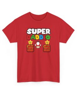 Super Daddio T-shirt Father’s Day Super Mario Dad Birthday T-shirt