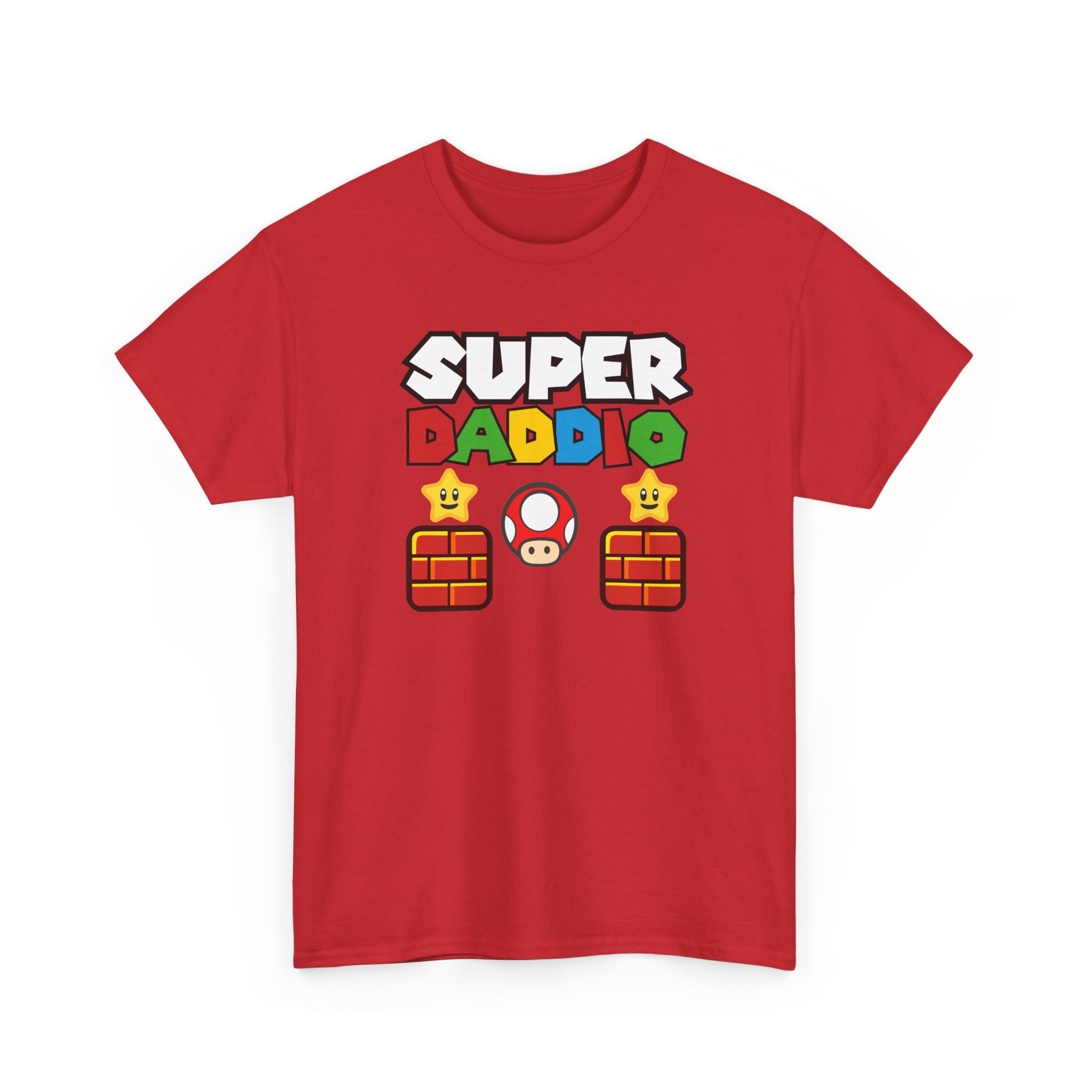 Super Daddio T-shirt Father’s Day Super Mario Dad Birthday T-shirt