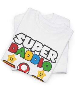 Super Daddio T-shirt Father’s Day Super Mario Dad Birthday T-shirt