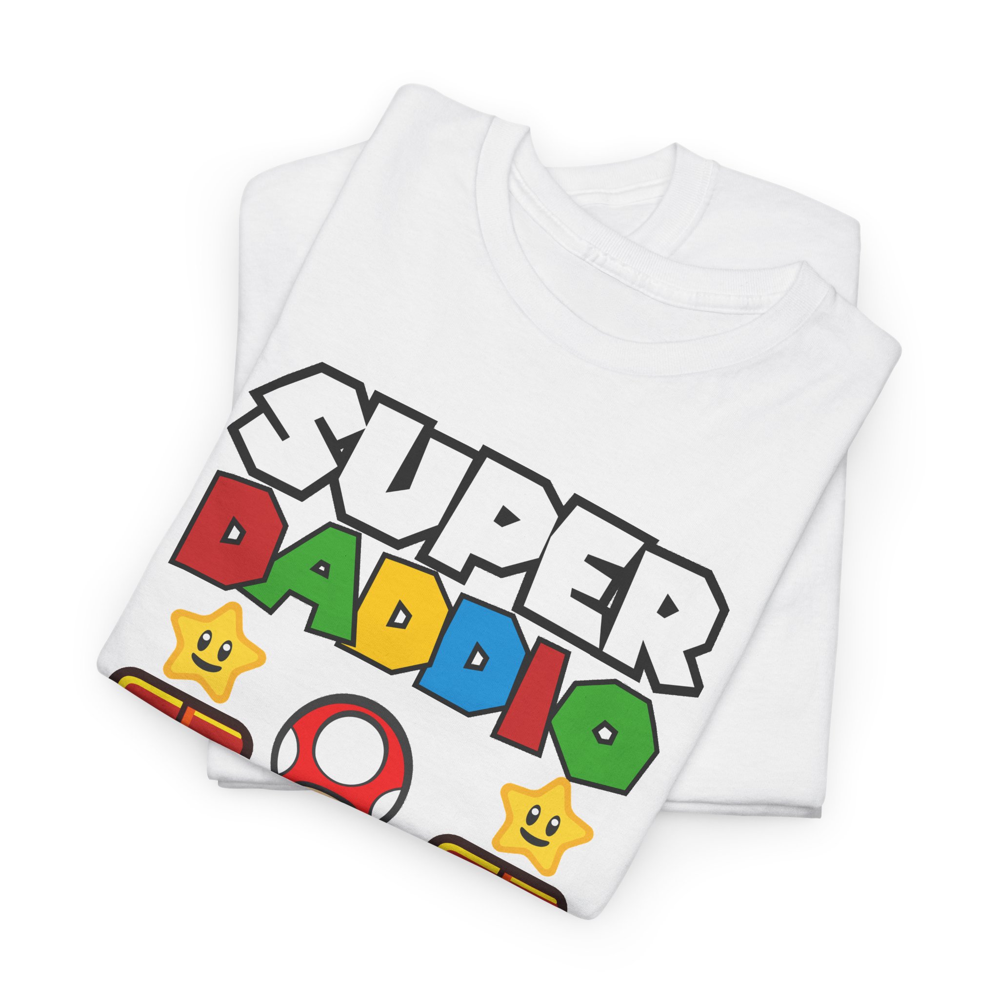 Super Daddio T-shirt Father’s Day Super Mario Dad Birthday T-shirt