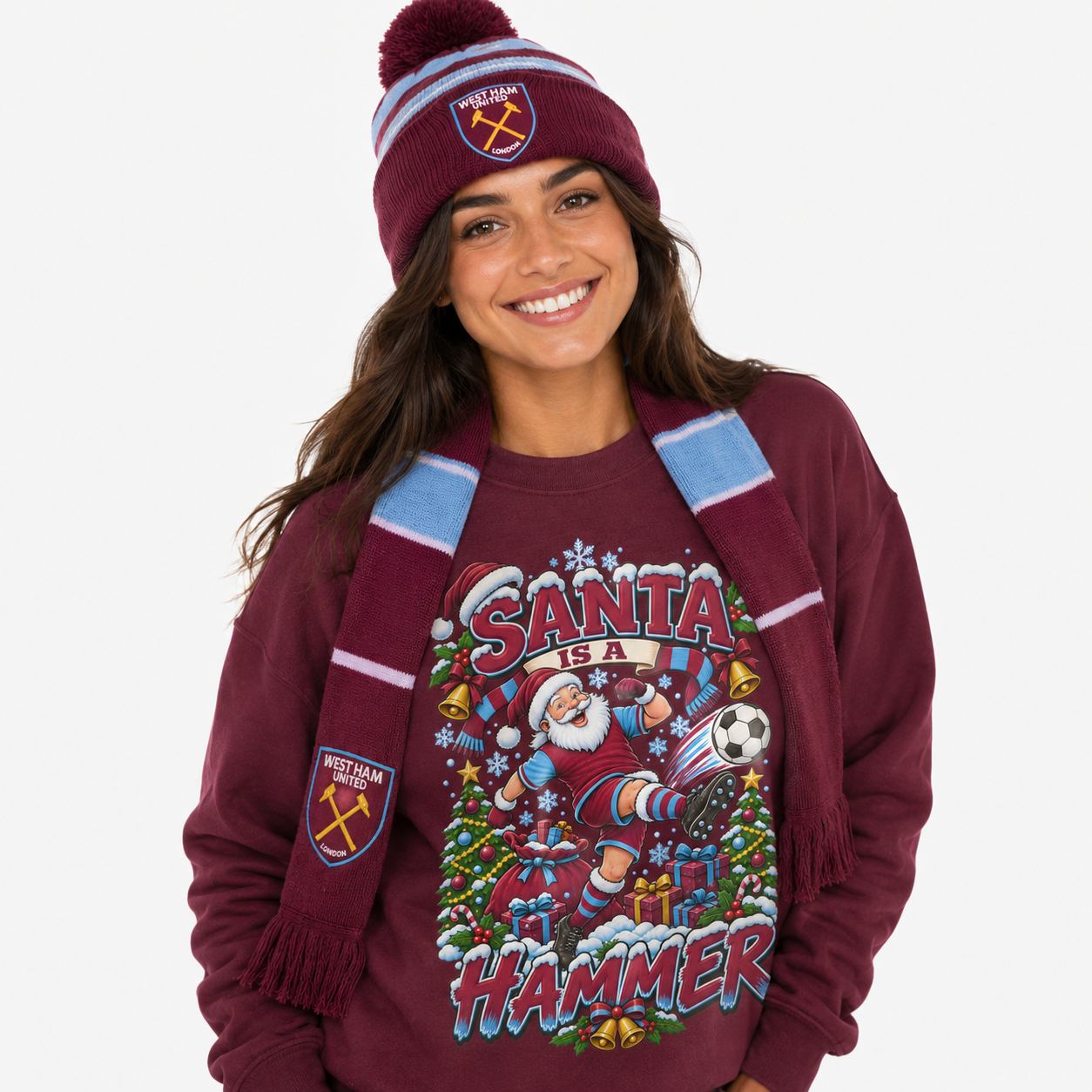Funny West Ham Christmas Jumpers
