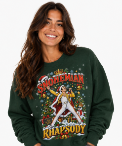 Snohemian Rhapsody Funny Christmas Jumper