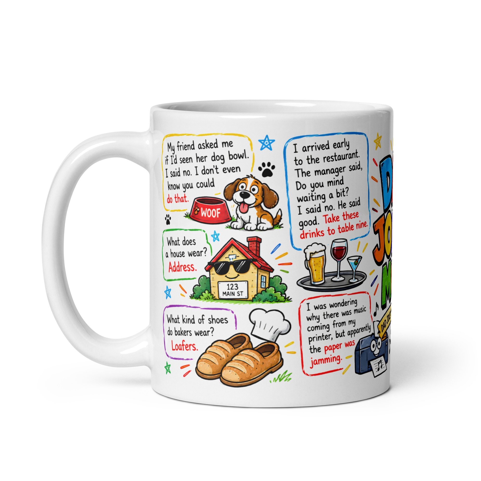Dad Jokes Mug Father’s Day Gift Dad Joke Coffee Mugs