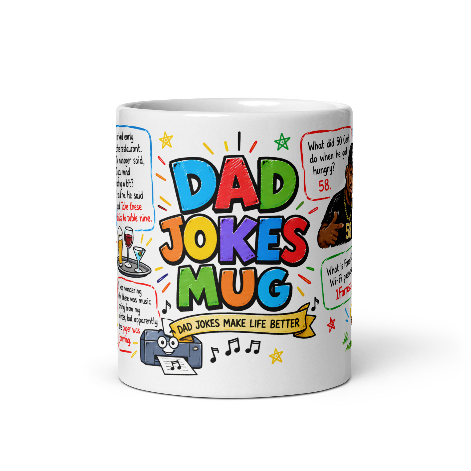 Dad Jokes Mug Father’s Day Gift Dad Joke Coffee Mugs
