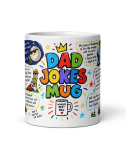 Dad Jokes Mug Funny Dad Mug Father’s Day Gift Mugs