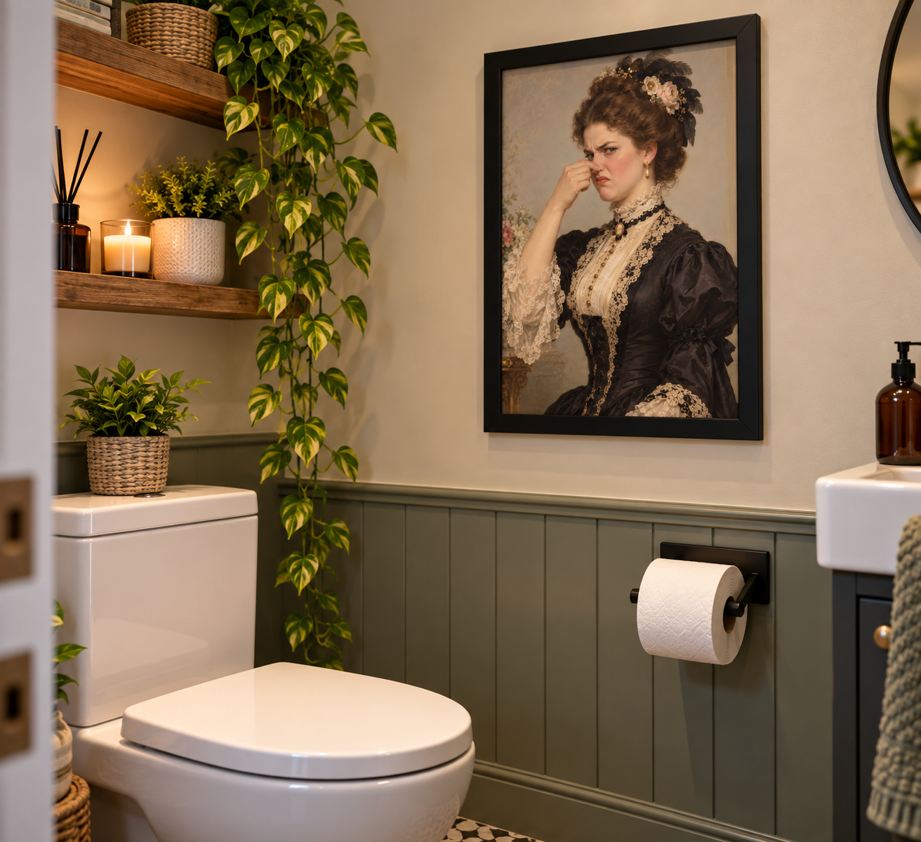Funny Toilet Framed Posters You Stink