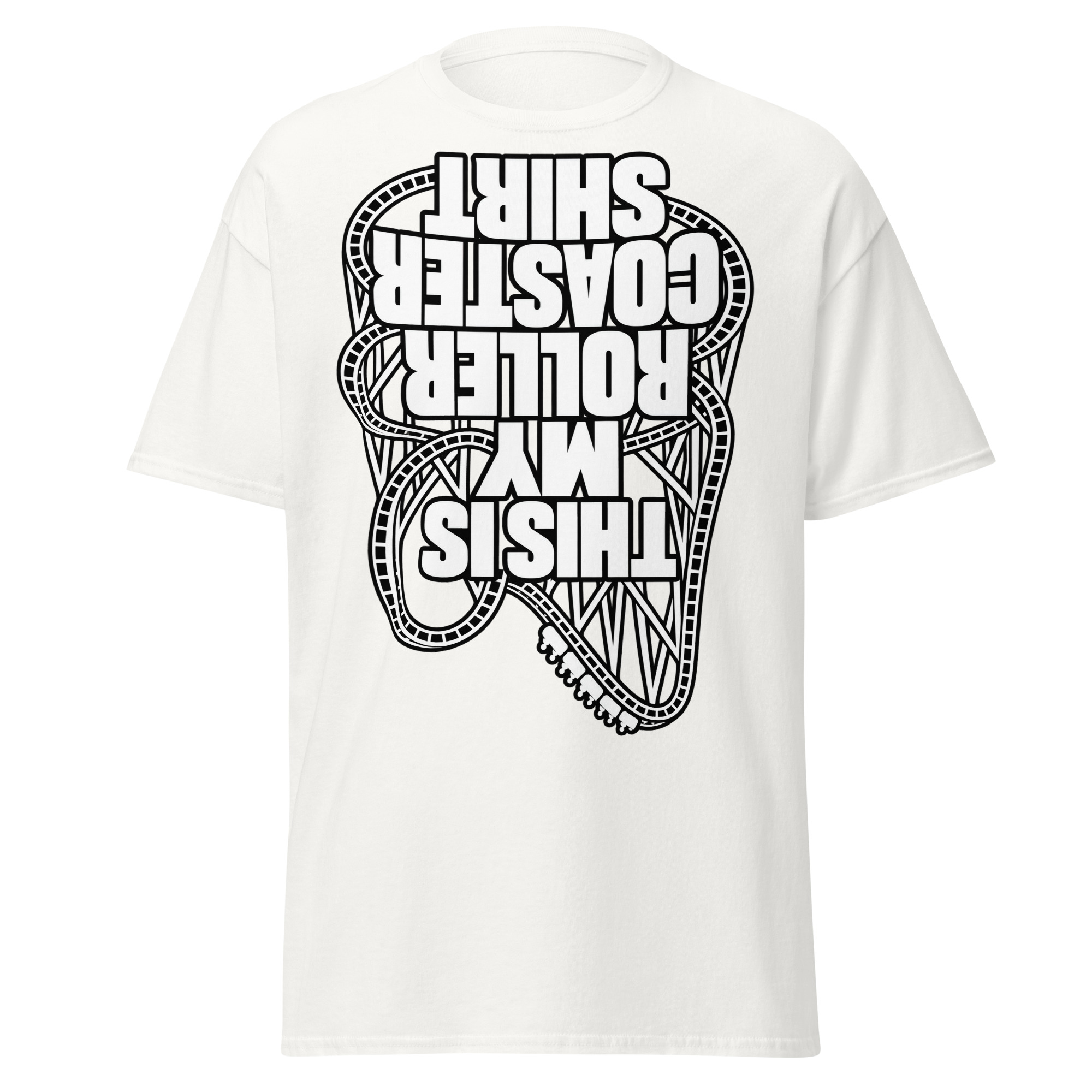 This Is My Rollercoaster Shirt – Funny Upside Down T-shirts