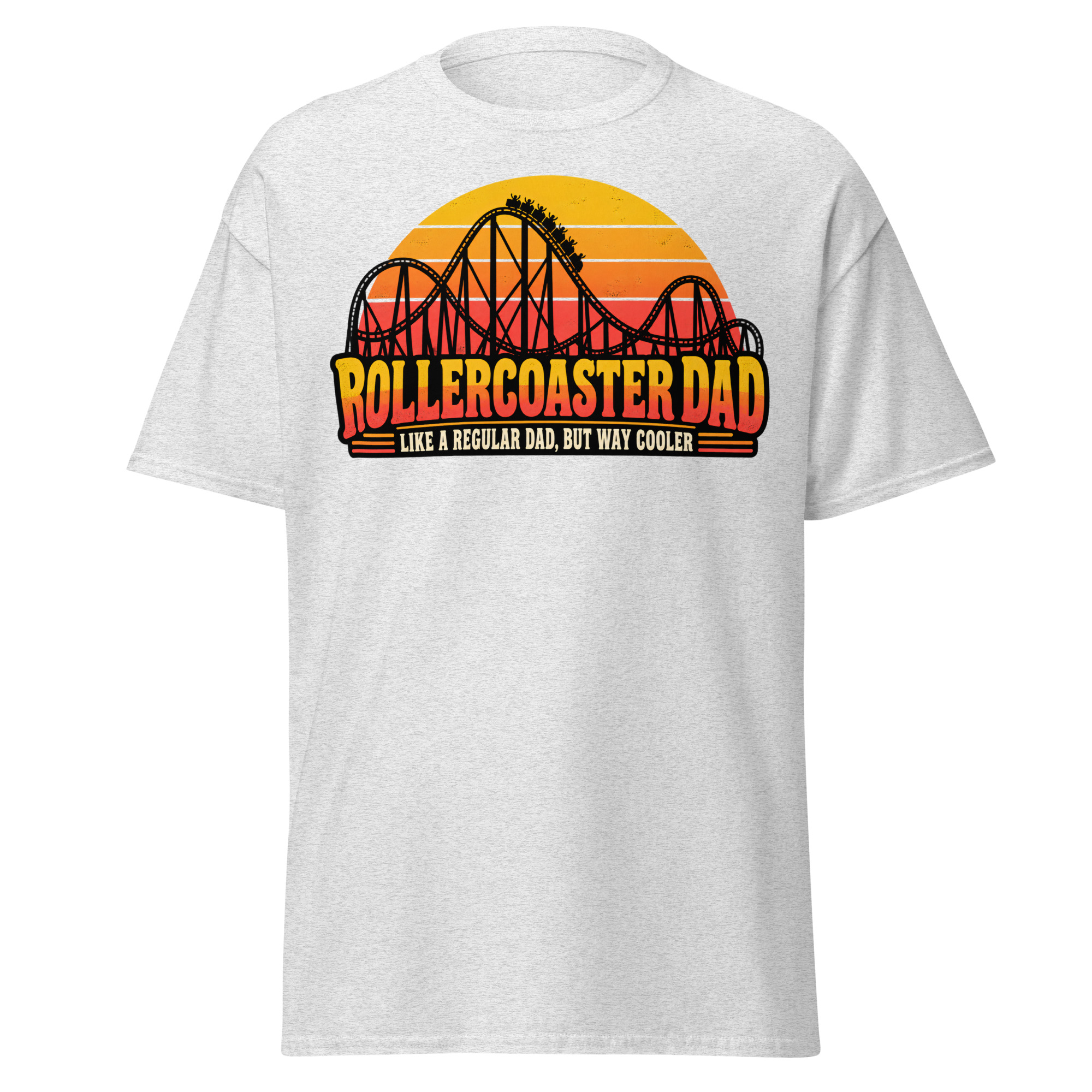 Rollercoaster Dad T-shirt Like A Regular Dad But Cooler