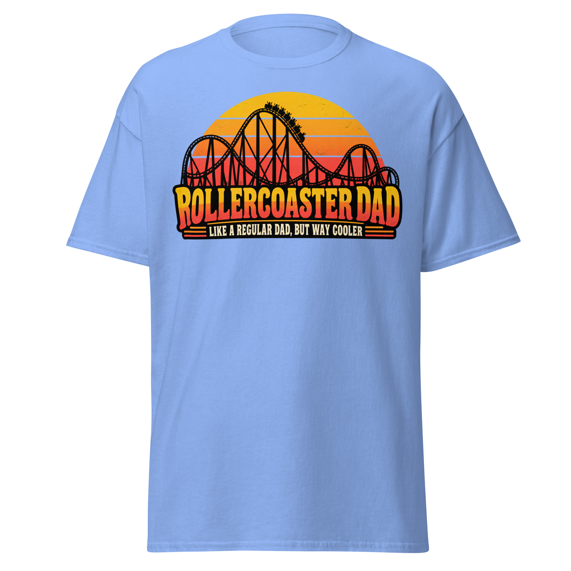 Rollercoaster Dad T-shirt Like A Regular Dad But Cooler