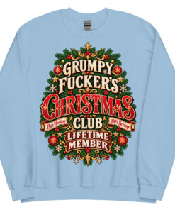 Rude Christmas Jumpers Grumpy Fuckers Christmas Club