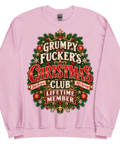 Rude Christmas Jumpers Grumpy Fuckers Christmas Club