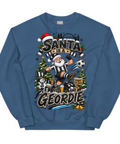 Santa Is A Geordie Funny Christmas Jumpers For Newcastle Fans