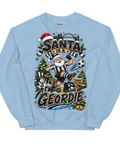 Santa Is A Geordie Funny Christmas Jumpers For Newcastle Fans