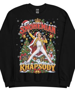 Snohemian Rhapsody Funny Christmas Jumpers For Rock Fans