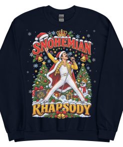 Snohemian Rhapsody Funny Christmas Jumpers For Rock Fans