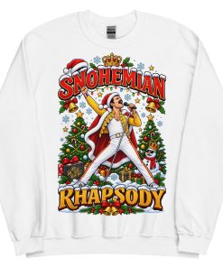 Snohemian Rhapsody Funny Christmas Jumpers For Rock Fans
