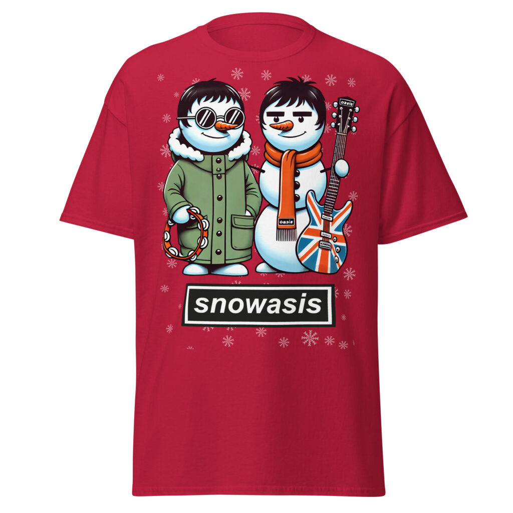 snowasis t shirt oasis christmas t shirt