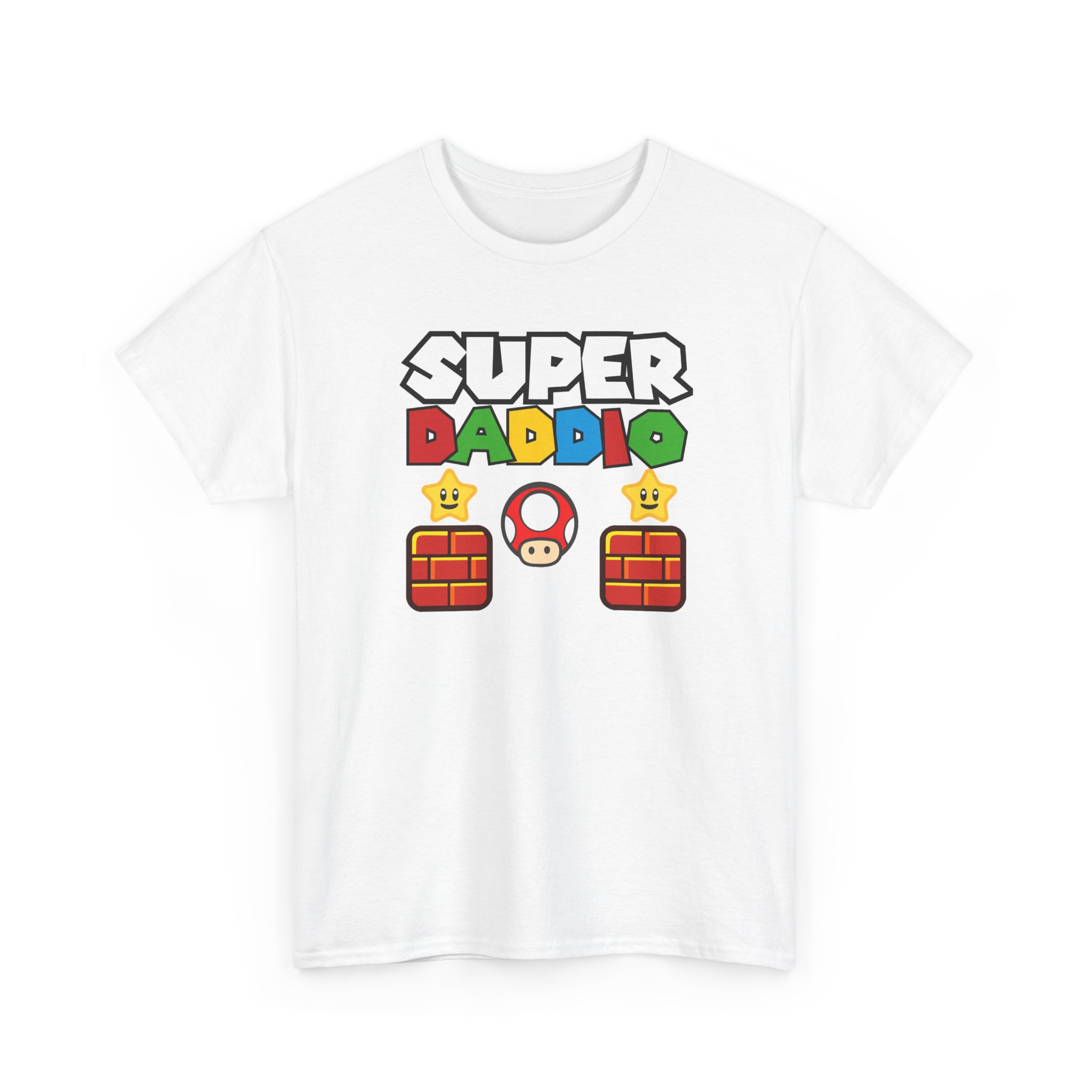 Super Daddio T-shirt Father’s Day Super Mario Dad Birthday T-shirt