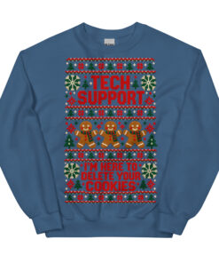 Tech Support Here To Delete Your Cookies Christmas Jumpers