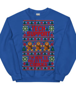 Tech Support Here To Delete Your Cookies Christmas Jumpers
