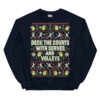 Tennis Christmas Jumper Deck The Courts