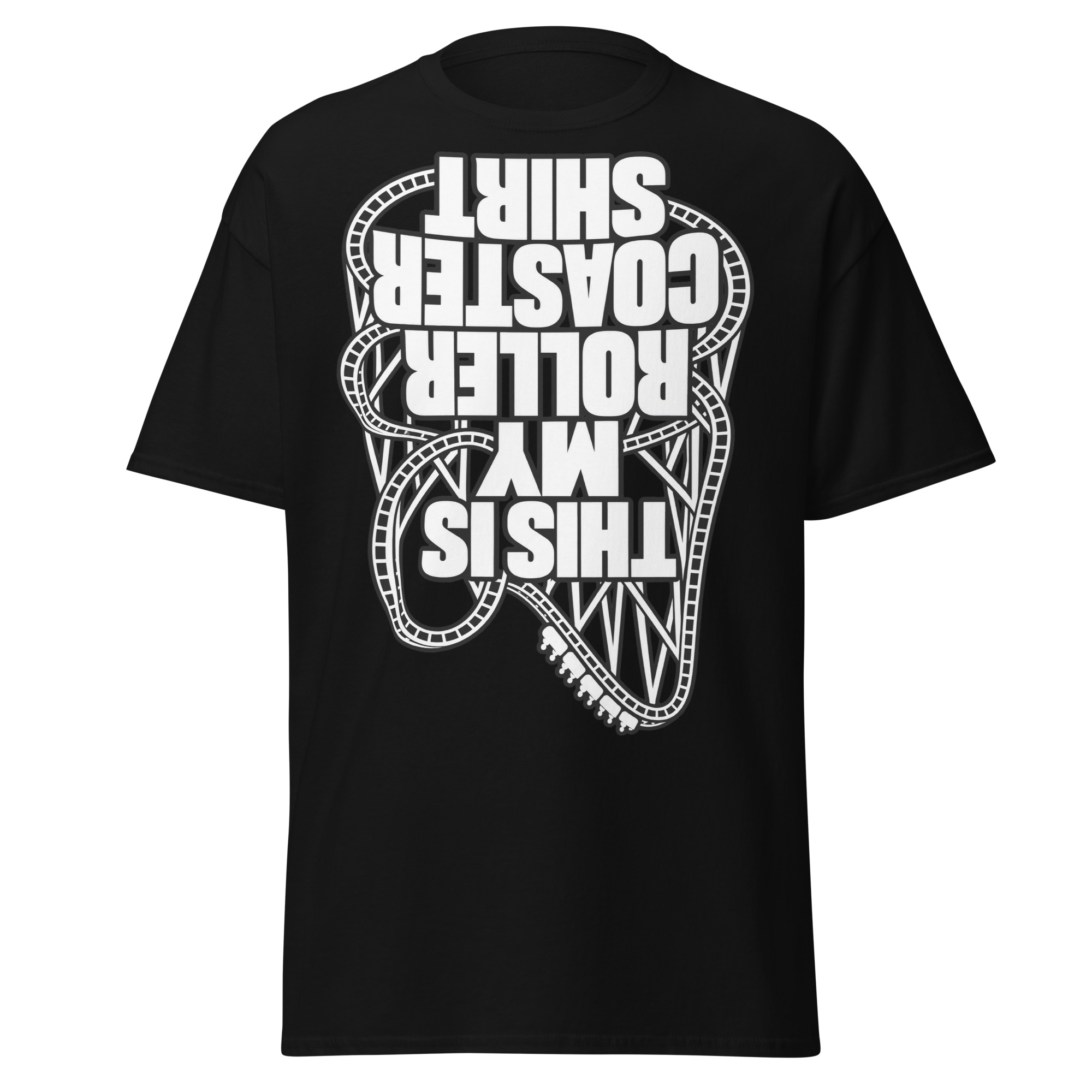 This Is My Rollercoaster Shirt – Funny Upside Down T-shirts