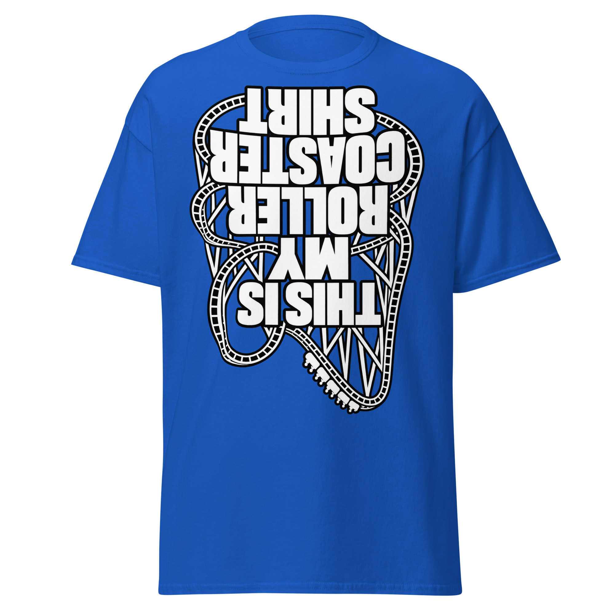 This Is My Rollercoaster Shirt – Funny Upside Down T-shirts