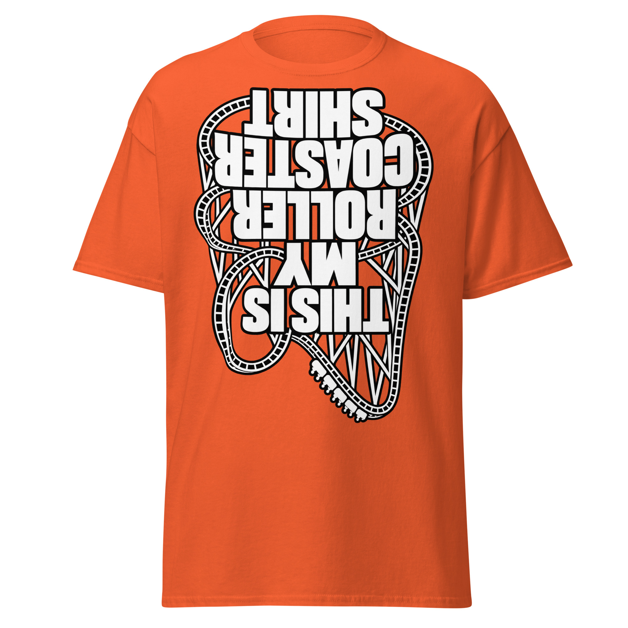 This Is My Rollercoaster Shirt – Funny Upside Down T-shirts
