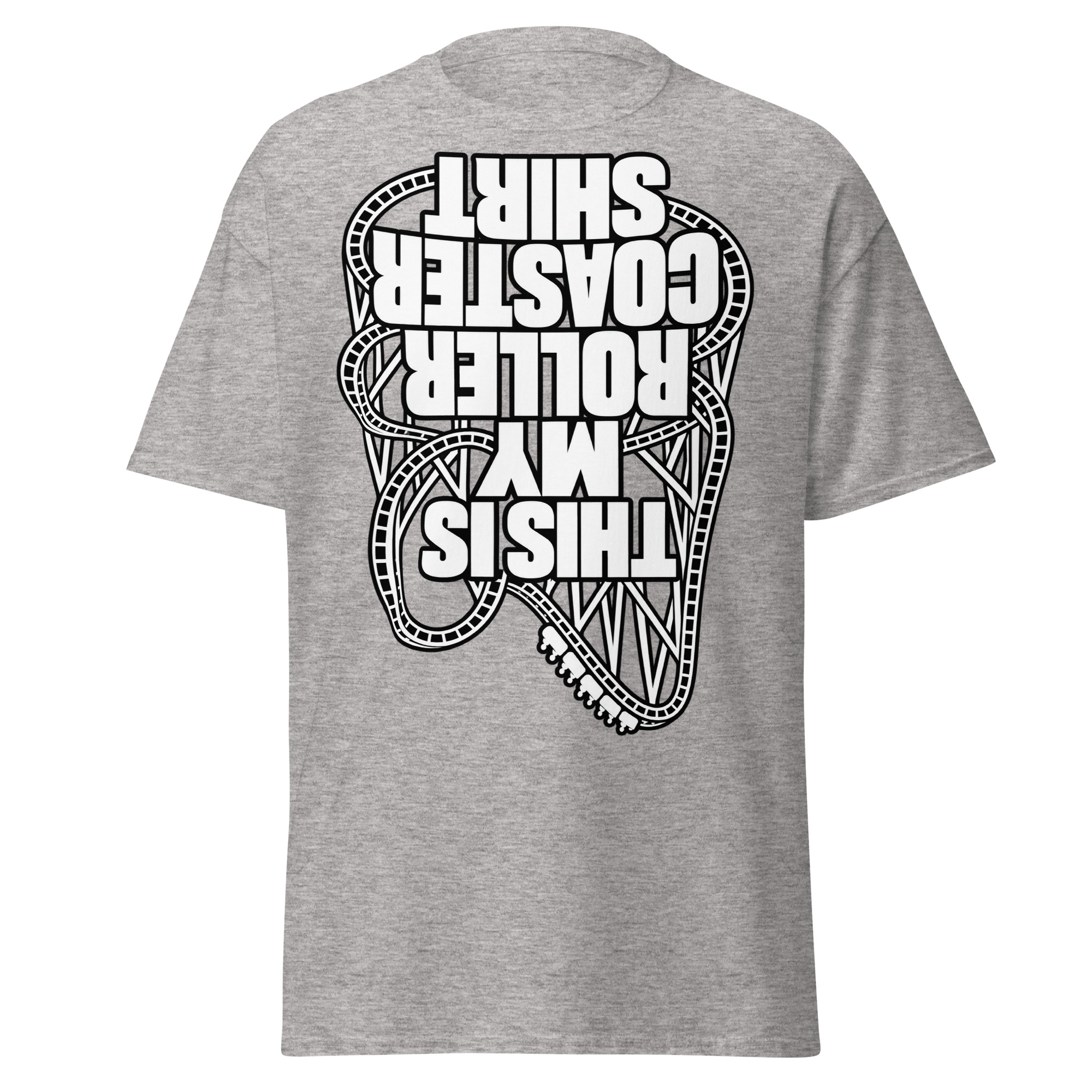 This Is My Rollercoaster Shirt – Funny Upside Down T-shirts