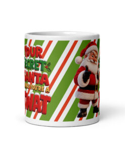 Funny Rude Secret Santa Gift Mug