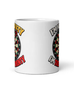60th Birthday Darts Mug Gift – I’m Not Sixty I’m Treble 20