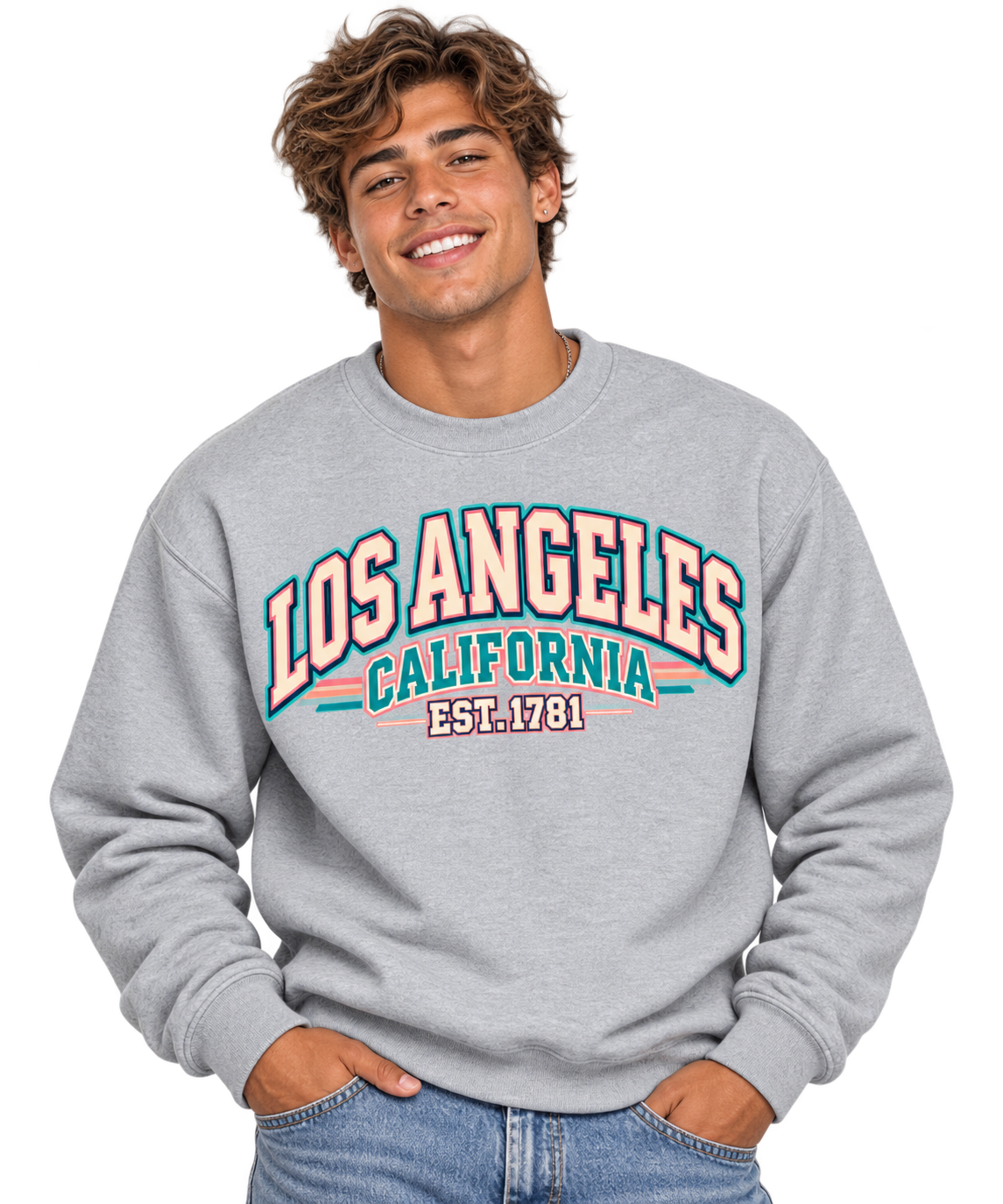 Los Angeles Collegiate Sweatshirt Portrait