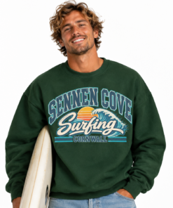 Surfer in Cornwall Sweatshirt