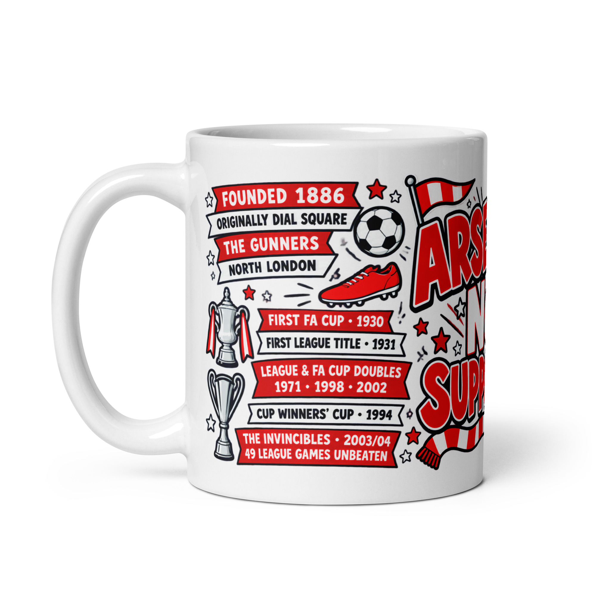 Arsenal No1 Supporter Mug
