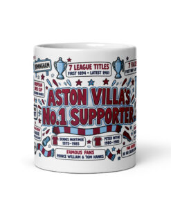 Aston Villa Mug No1 Supporter Gift Mugs