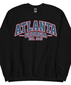 Atlanta Georgia Varsity Sweatshirts College Style