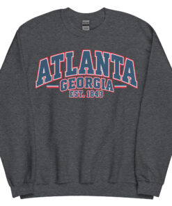Atlanta Georgia Varsity Sweatshirts College Style