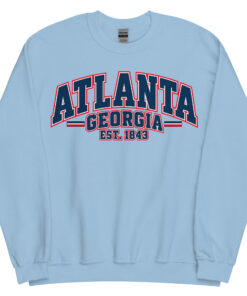 Atlanta Georgia Varsity Sweatshirts College Style