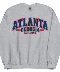 Atlanta Georgia Varsity Sweatshirts College Style