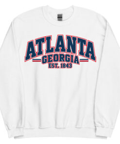 Atlanta Georgia Varsity Sweatshirts College Style