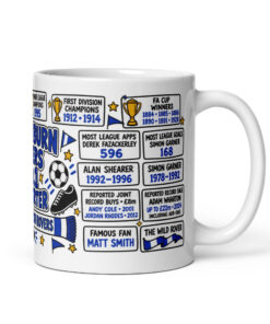 Blackburn Rovers Mug No1 Supporter Gift Mugs