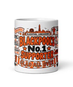Blackpool Mug No1 Supporter Gift Mugs