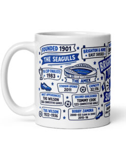 Brighton & Hove Albion Mug No1 Supporter Gift Mugs