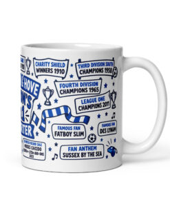 Brighton & Hove Albion Mug No1 Supporter Gift Mugs