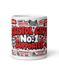 Bristol City Mug No1 Supporter Gift Mugs