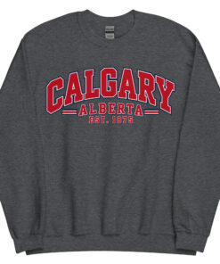 Calgary Alberta Varsity Sweatshirts Jumpers